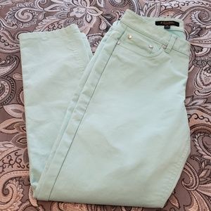 Brooks Brothers Natalie Fit Mint Green Pants